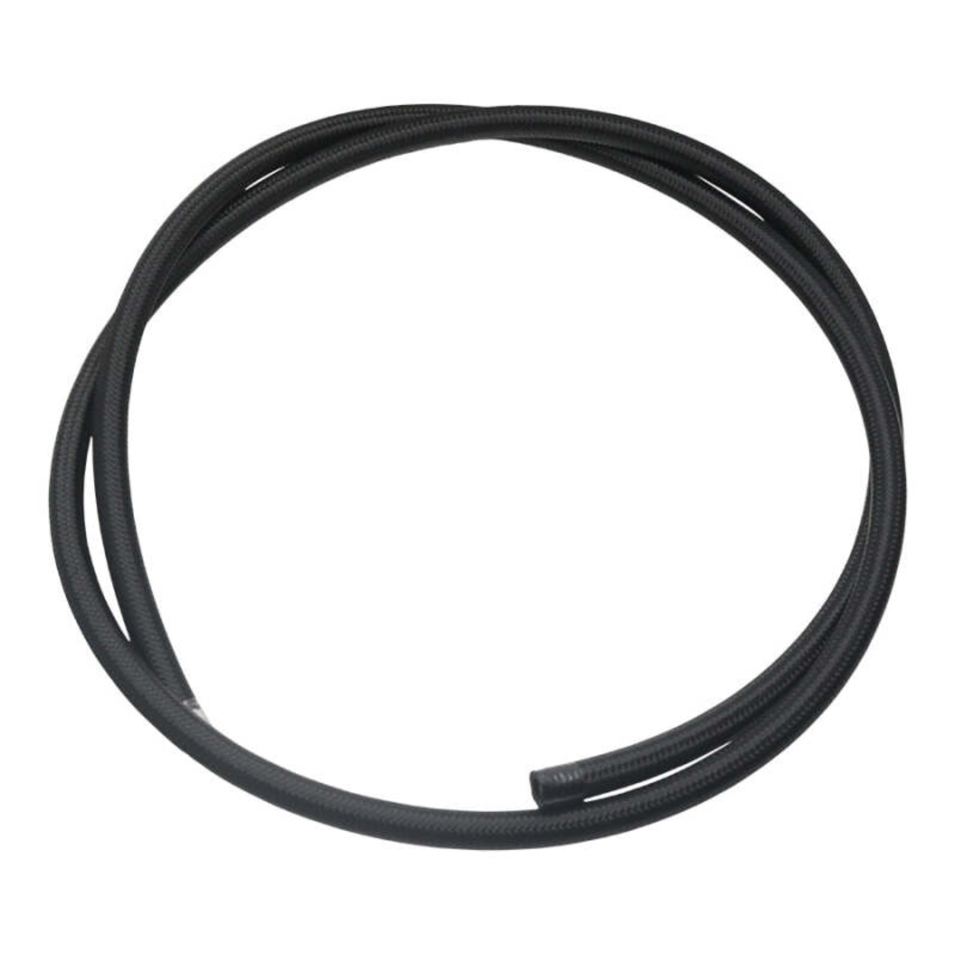 Picture of DeatschWerks 10AN Black Nylon Braided PTFE Hose - 6ft