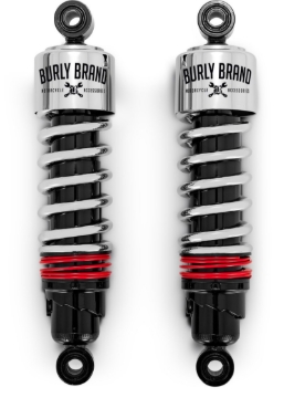 Picture of Burly Brand XL Slammer Shocks - Chrome