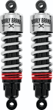 Picture of Burly Brand FLH Slammer Shocks - Chrome