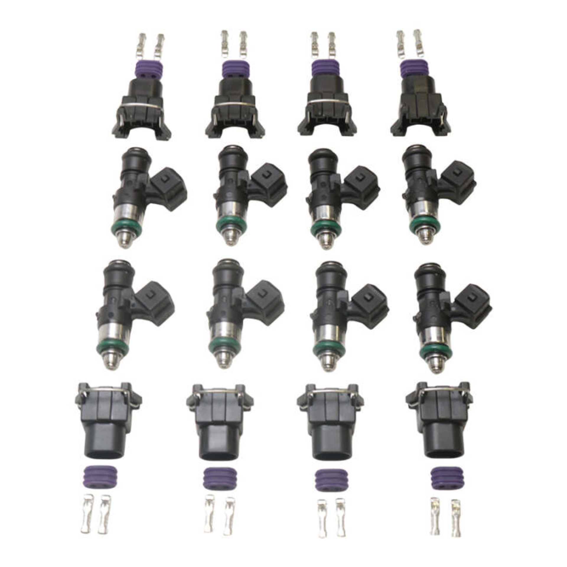 Picture of DeatschWerks DW 1500cc Injector Sets-8 Cyl Fuel Injector Sets - 16M-19-1500-8