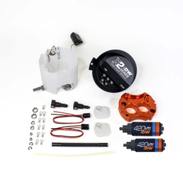 Picture of DeatschWerks X2 Series Fuel Pump Module w/ 2 DW420s For 2010-15 Camaro LS 3.7 V6