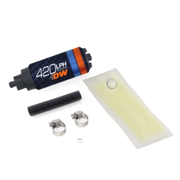 Picture of DeatschWerks DW420 Series 420lph In-Tank Fuel Pump w/ Install Kit For Integra 94-01 and Civic 92-00