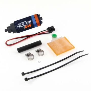 Picture of DeatschWerks DW420 Series 420lph In-Tank Fuel Pump w/ Install Kit For Eclipse (All FWD) 90-94