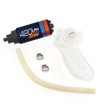 Picture of DeatschWerks DW420 Series 420lph In-Tank Fuel Pump w/ Install Kit For 04-7 Cadillac CTS-V