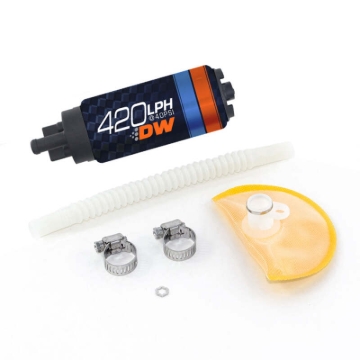 Picture of DeatschWerks DW420 Series 420lph In-Tank Fuel Pump w/ Install Kit For Mazda RX-8 04-08