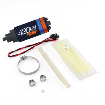 Picture of DeatschWerks DW420 Series 420lph In-Tank Fuel Pump w/ Install Kit For BMW E36 / E46