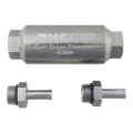 Picture of DeatschWerks 3/8in 10 Micron 70mm Compact In-Line Fuel Filter Kit