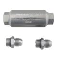 Picture of DeatschWerks 8AN 10 Micron 70mm Compact In-Line Fuel Filter Kit