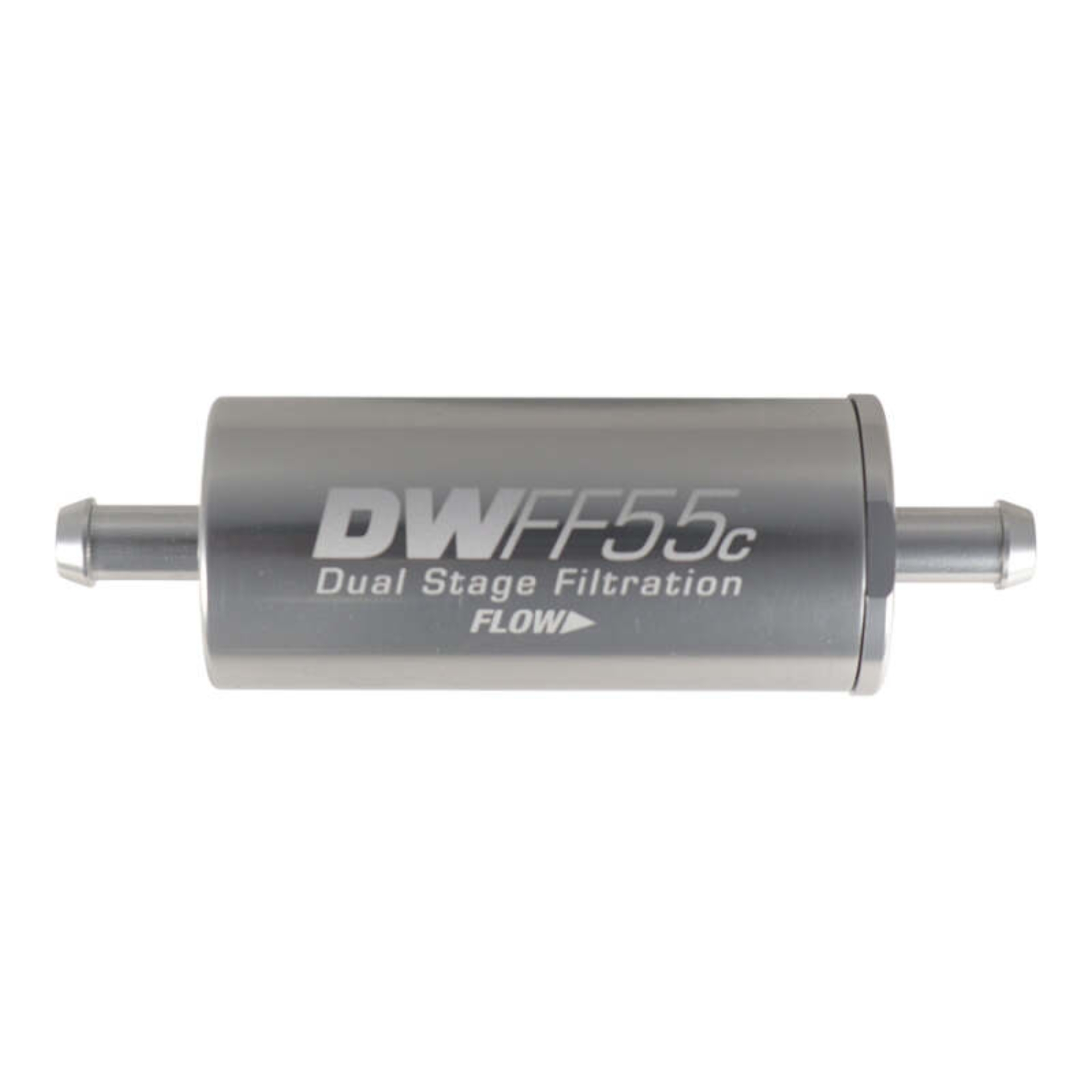 Picture of DeatschWerks 5/16in 10 Micron 55mm In-Line Fuel Filter Kit