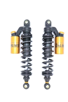 Picture of Ohlins 91-17 Harley-Davidson Dyna FXD STX 36 Blackline Shock Absorber w/ Gold Accents