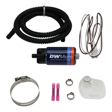 Picture of DeatschWerks DW Micro Series 210lph Low Pressure Lift Fuel Pump w/ Universal Install Kit