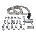 Picture of DeatschWerks X2 Series Pump Module -8AN Feed w/ -6AN return CPE Plumbing Kit for 92-00 Honda Civic