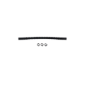 Picture of DeatschWerks Convoluted Tubing 230mm Length x 8mm ID Side 1 x 10mm ID Side 2 - Black