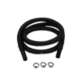 Picture of DeatschWerks Convoluted Tubing 1000mm Length x 8mm ID Side 1 x 8mm ID Side 2 - Black
