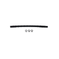 Picture of DeatschWerks Convoluted Tubing 250mm Length x 8mm ID Side 1 x 8mm ID Side 2 - Black