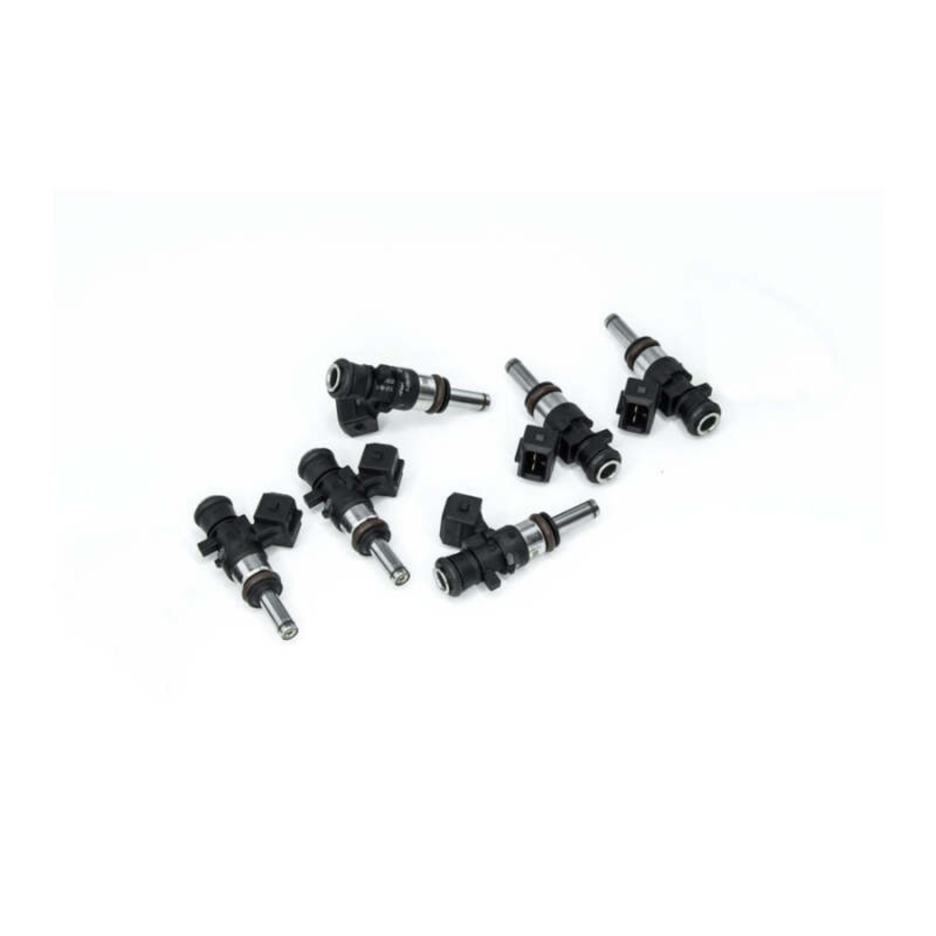 Picture of DeatschWerks Bosch EV14 Universal 40mm Compact Matched Set of 6 Injectors 1250cc (Extended Nozzle)