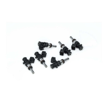 Picture of DeatschWerks Bosch EV14 Universal 40mm Compact Matched Set of 6 Injectors 1250cc (Extended Nozzle)