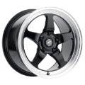 Picture of Forgestar D5 Drag 18x5 / 5x120.65 BS / ET-10 / 2.6 Gloss BLK / Diamond Lip 78.1 Bore