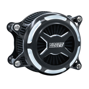 Picture of Vance & Hines 23+ HD Road/Street Glide V02 X Air Intake - Black Contrast