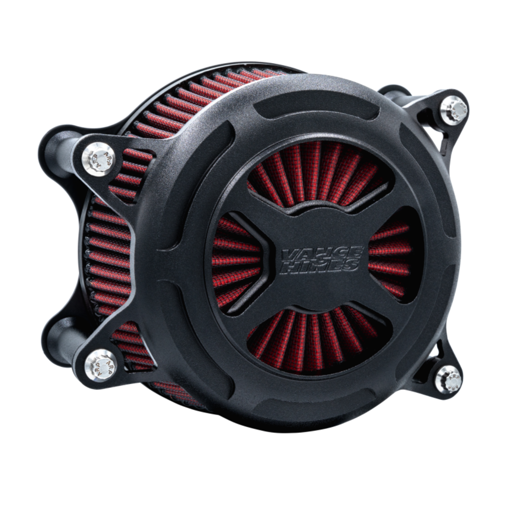 Picture of Vance & Hines 23+ HD Road/Street Glide V02 X Air Intake - Wrinkle Black