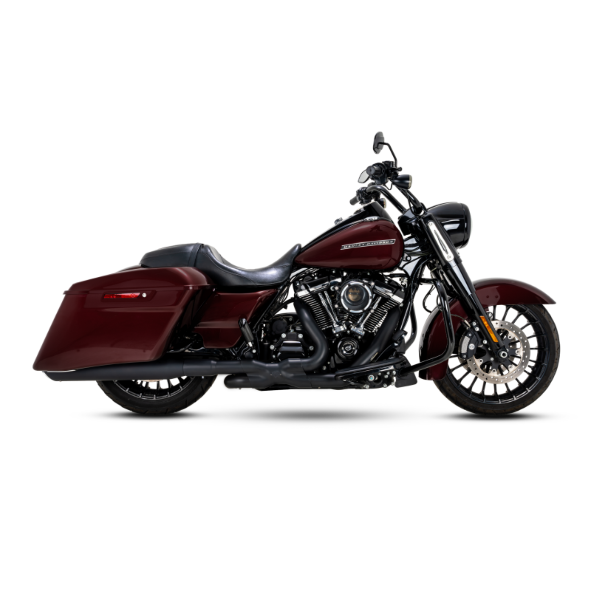 Picture of Vance & Hines 17-24 Harley-Davidson Trike Road Glide 3 FreeWheeler FLRT Twin Slash Slip-ons - Black