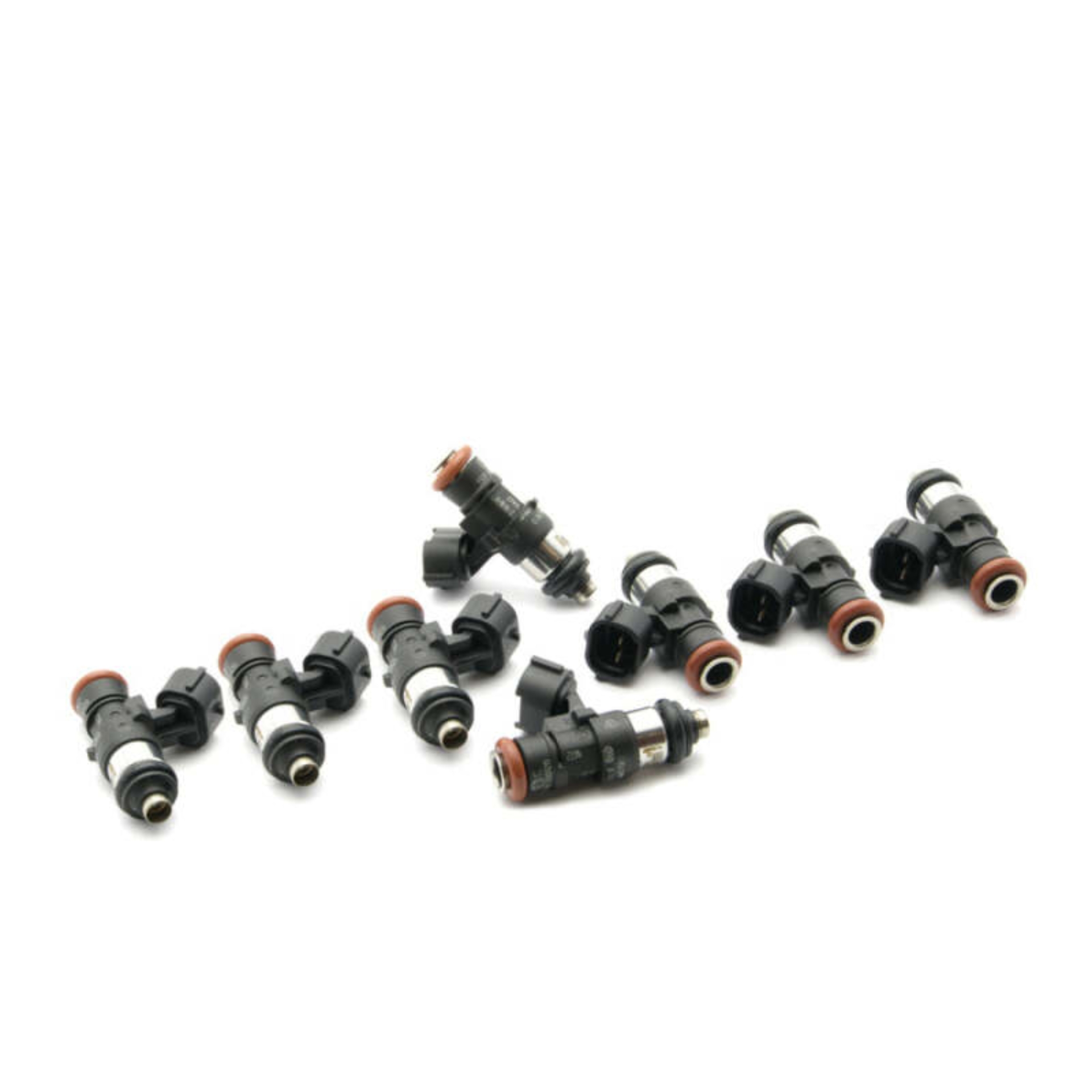 Picture of DeatschWerks Set of 8 2400cc/min Injectors for Cadillac CTS-V 6.2 LSA 09-15 EV14 Universal