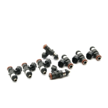 Picture of DeatschWerks Set of 8 2400cc/min Injectors for Cadillac CTS-V 6.2 LSA 09-15 EV14 Universal
