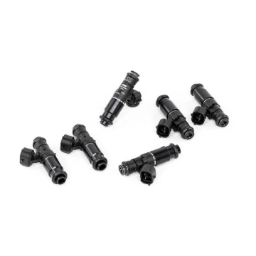 Picture of DeatschWerks Set of 6 2400cc Injectors for Nissan 350Z-370Z 03-15/Nissan GTR VR38DETT 09-15