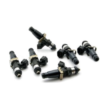 Picture of DeatschWerks Bosch EV14 Universal 60mm/11mm Matched Set of 6 Injectors 2400cc/min