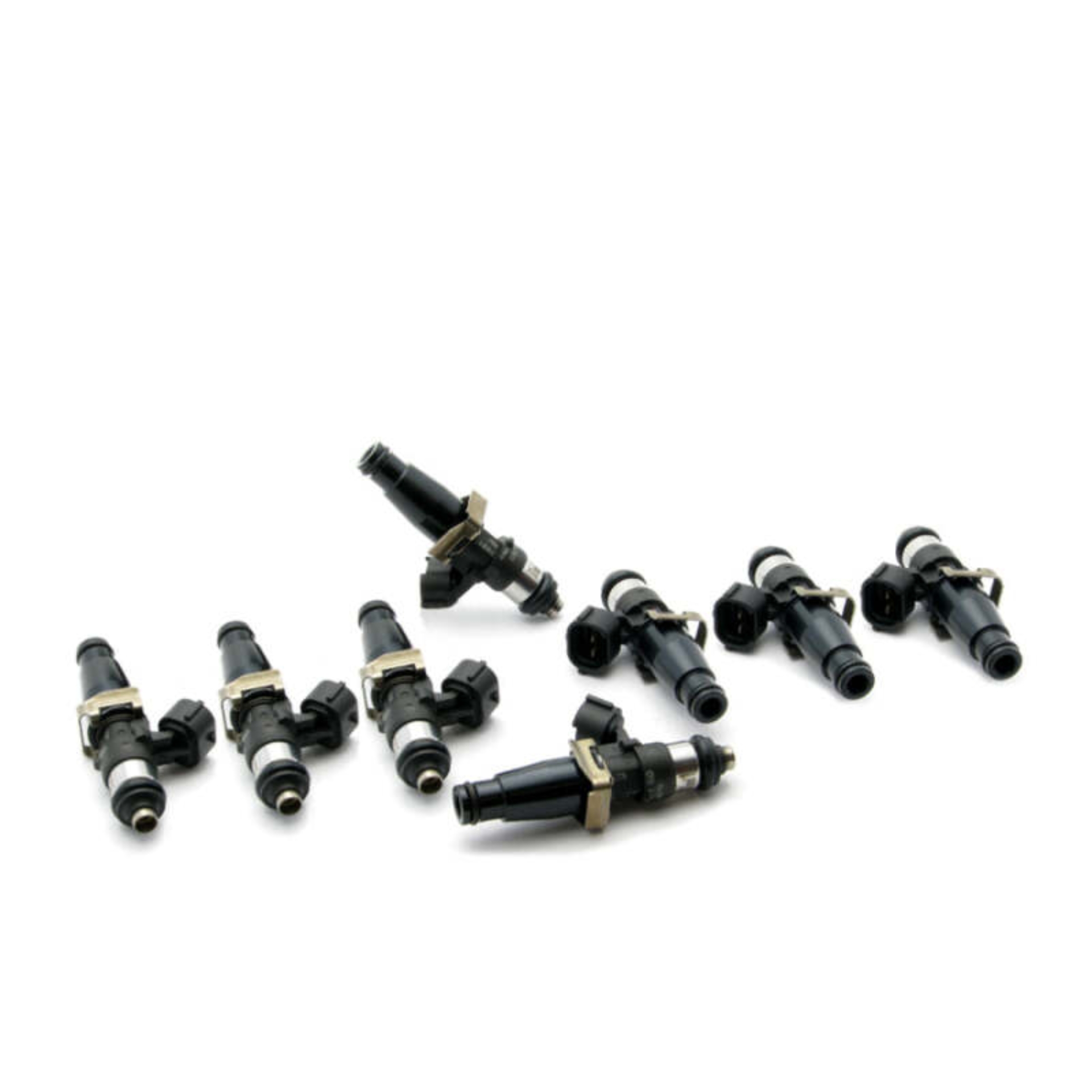 Picture of DeatschWerks Bosch EV14 Universal 60mm/11mm Matched Set of 8 Injectors 2400cc/min