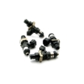 Picture of DeatschWerks Bosch EV14 Universal 48mm/11mm Matched Set of 4 Injectors 2400cc/min