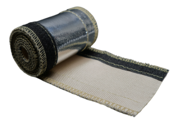 Picture of DeatschWerks 3ft Reflective Heat Protection Sleeving for -8 AN Hose