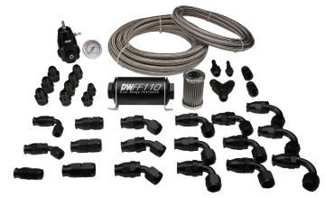 Picture of DeatschWerks A90 Supra / BMW M3/M4 X Module PTFE Return Plumbing kit