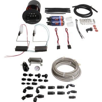 Picture of DeatschWerks 92-06 BMW 3-Series E36/E46 X2 Module with DW420 Pumps and PTFE Plumbing Kit