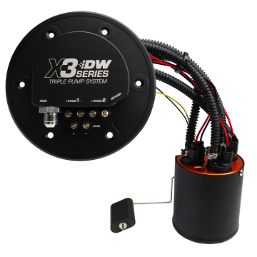 Picture of DeatschWerks 98-04 Ford Mustang X3 Module with DW430C Pumps and Install Kit