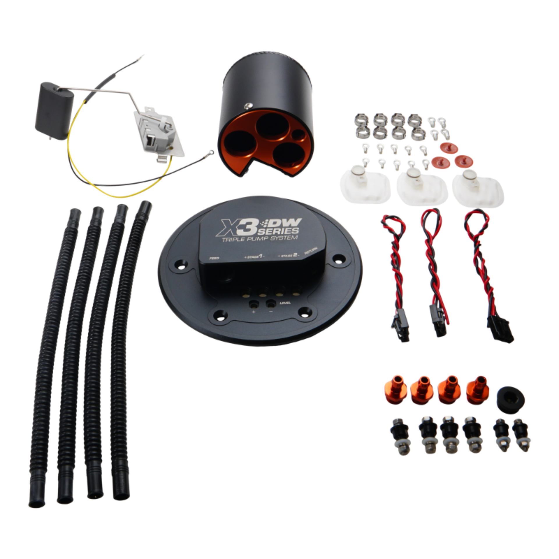 Picture of DeatschWerks 98-04 Ford Mustang X3 Module with Install Kit and No Pumps