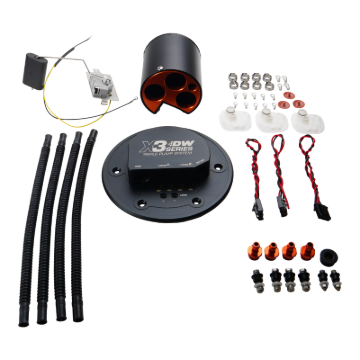 Picture of DeatschWerks 98-04 Ford Mustang X3 Module with Install Kit and No Pumps