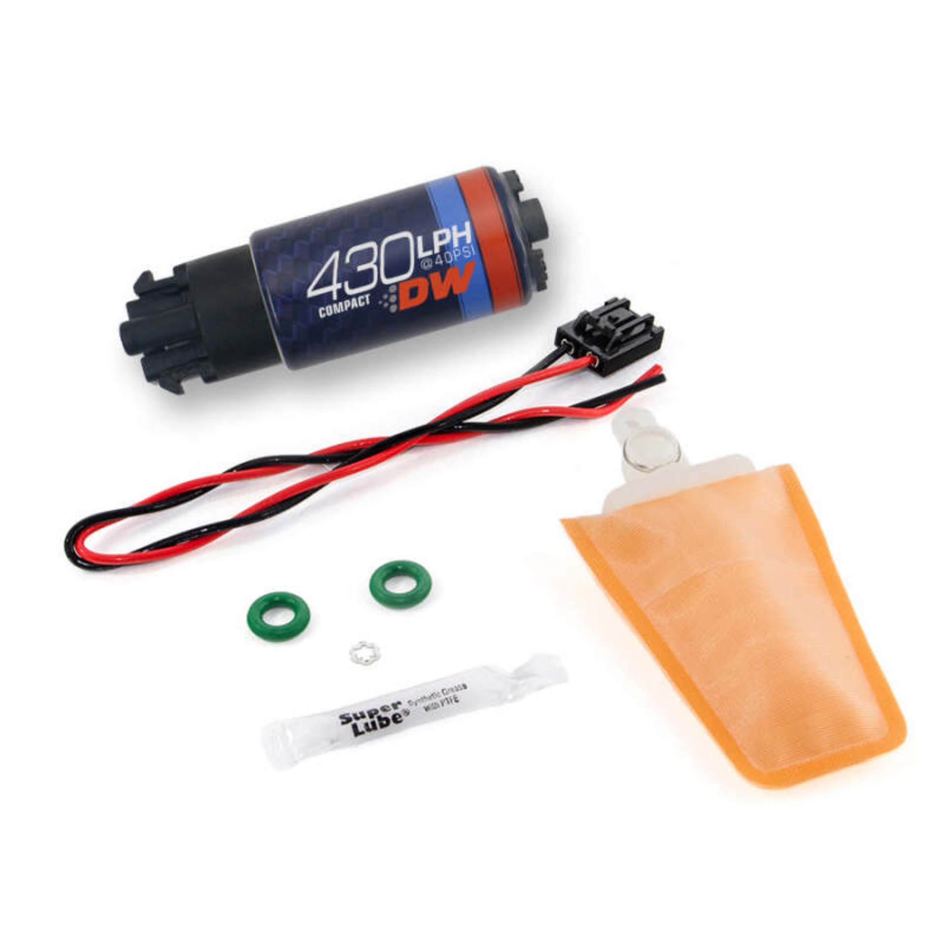 Picture of DeatschWerks 05-10 Scion TC DW430C 430lph Compact Fuel Pump with Clips