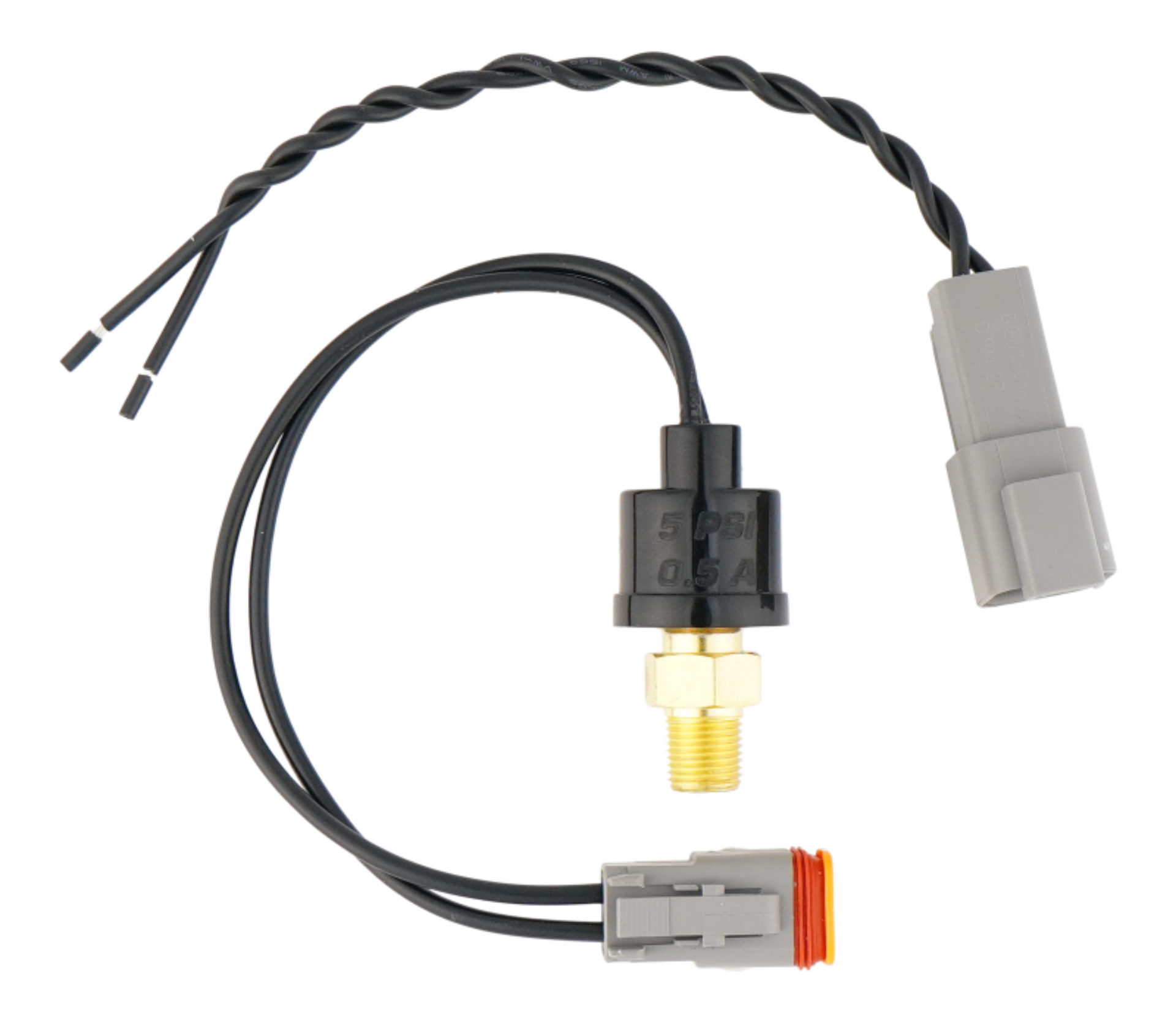 Picture of DeatschWerks 1/8th NPT 5psi Hobbs Switch with Pigtail