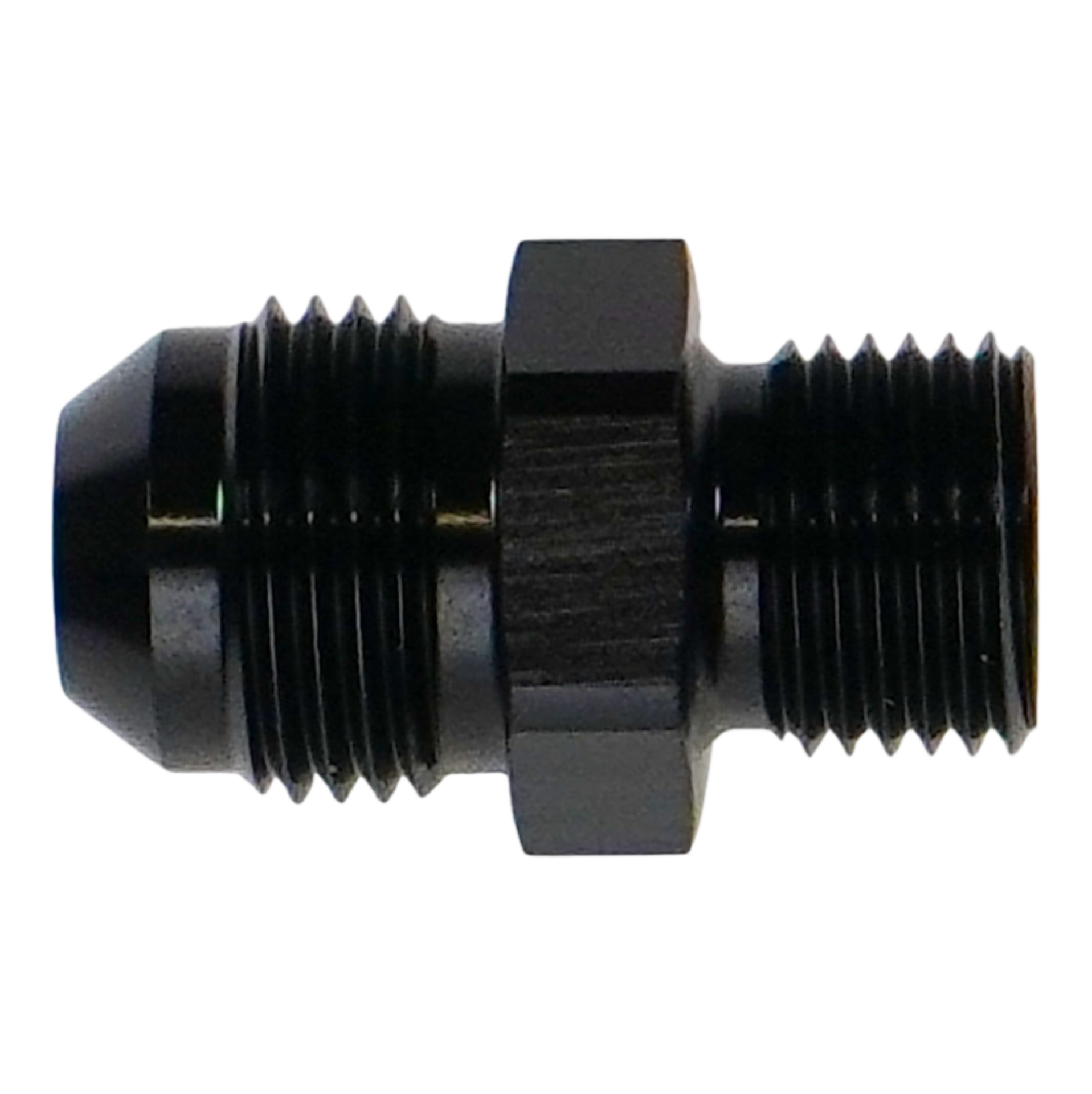 Picture of DeatschWerks 8AN Male Flare to M16x1.5 Male Inverted Flare Adapter