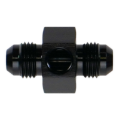 Picture of DeatschWerks 6AN Male Flare Gauge Adapter with 1/8in NPT Gauge Port