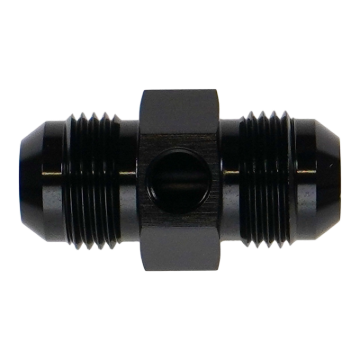 Picture of DeatschWerks 10AN Male Flare Gauge Adapter with 1/8in Gauge Port