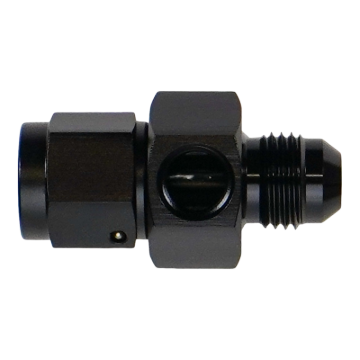 Picture of DeatschWerks 6AN Male Flare to Female Flare Swivel with 1/8th NPT