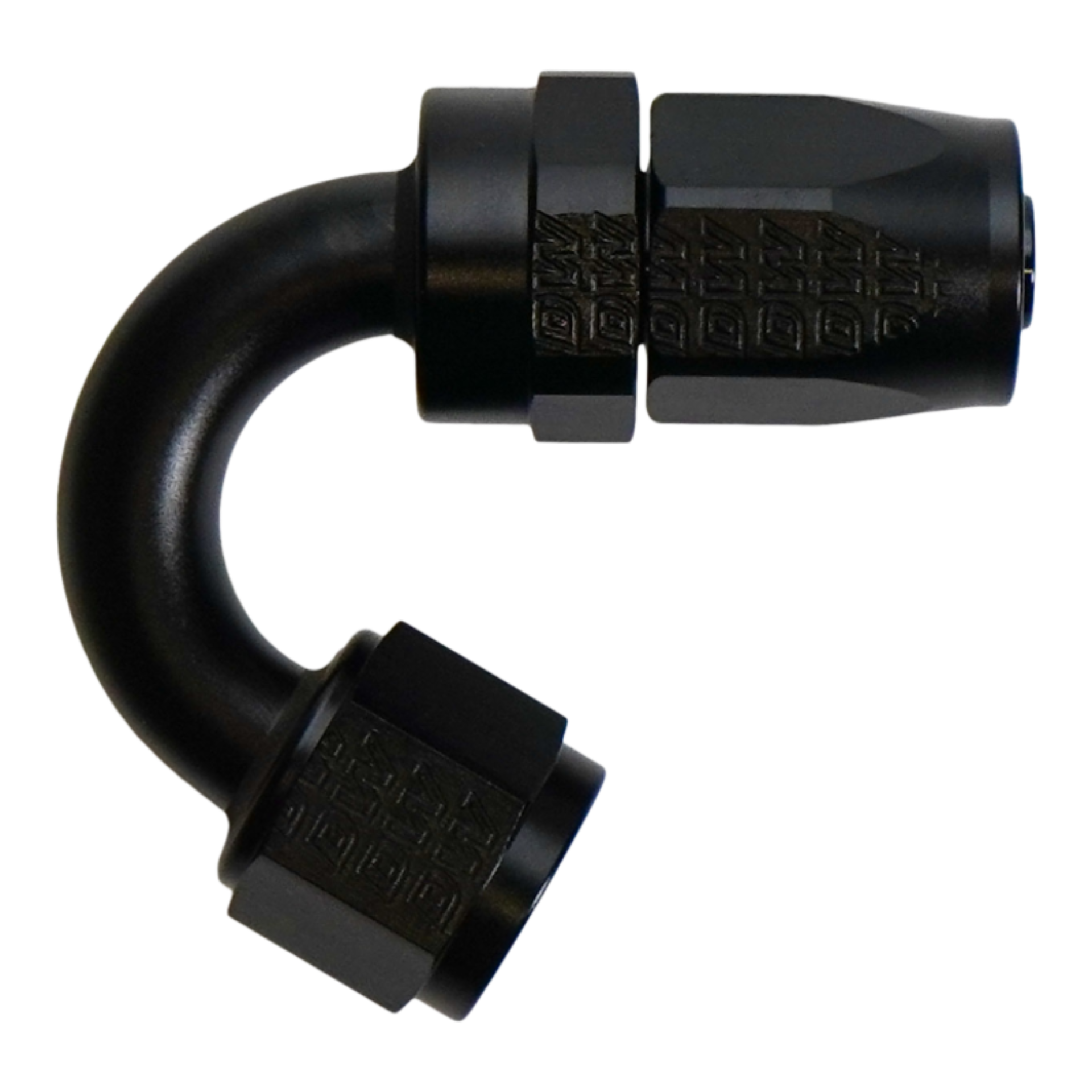 Picture of DeatschWerks 8AN Female Flare Swivel 150-degree Hose End CPE