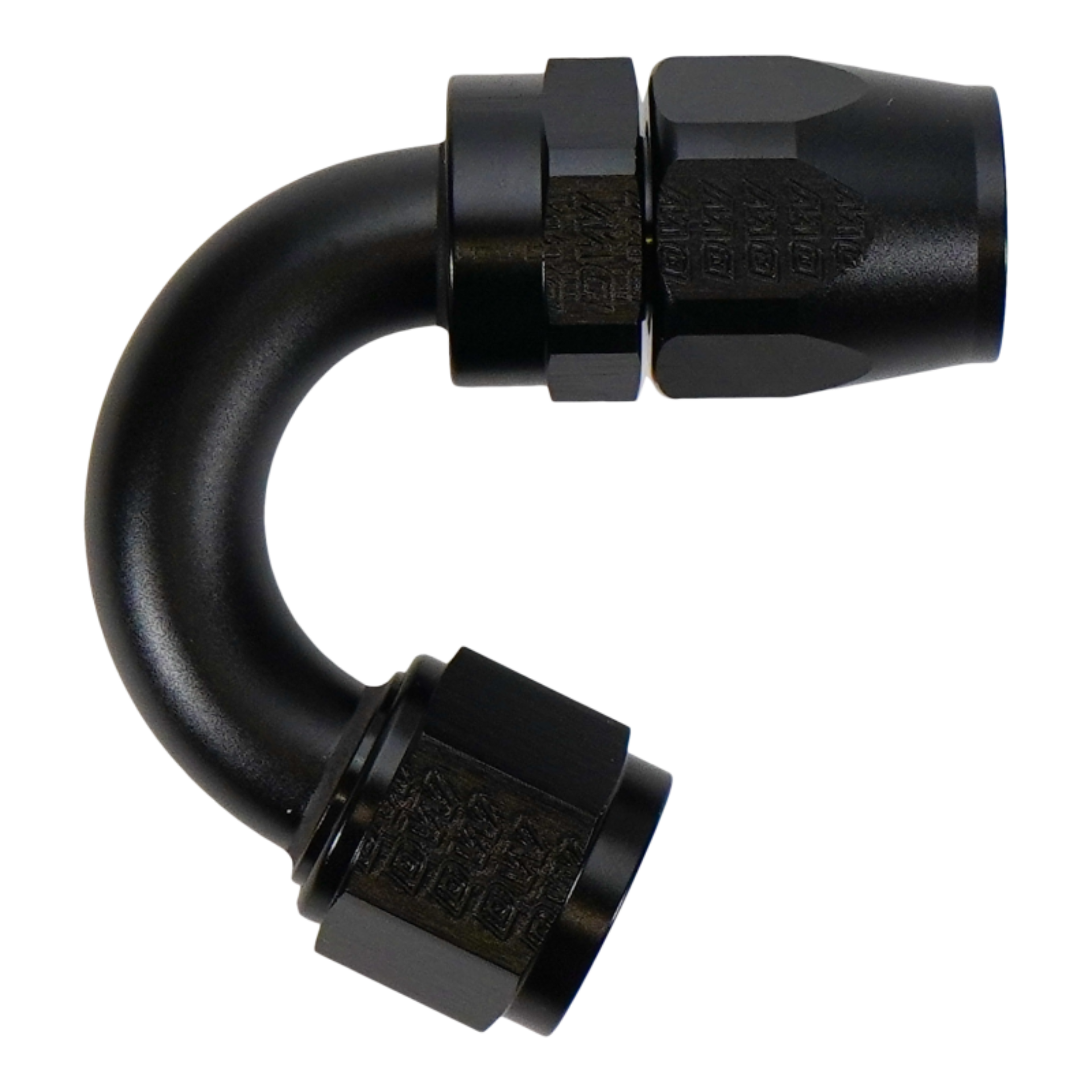 Picture of DeatschWerks 10AN Female Flare Swivel 150-degree Hose End CPE
