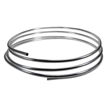 Picture of DeatschWerks 8AN Aluminum Hard Tubing 20ft Anodized Clear