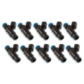 Picture of Injector Dynamics ID1050X Injectors 14mm (Black) Bottom Adaptors (Set of 10)