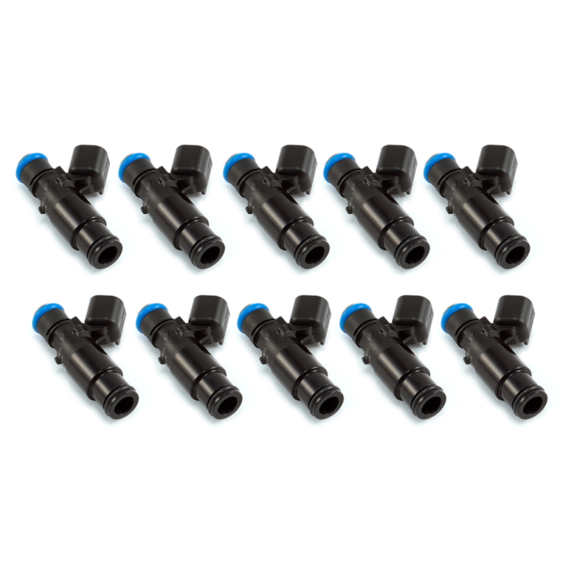 Picture of Injector Dynamics ID1050X Injectors 14mm (Black) Bottom Adaptors (Set of 10)
