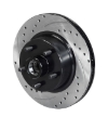 Picture of Wilwood 70-73 Ford Mustang 5x4.5 SRP Drilled Performance Front Rotor & Hat L/H - Black