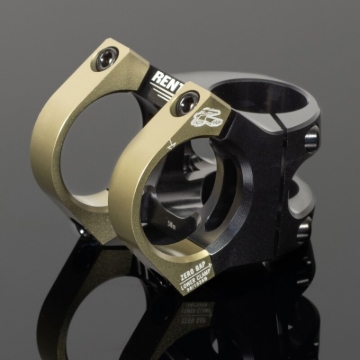 Picture of Renthal V2 Apex Stem 35 x 40 mm. -  Black/AluGold